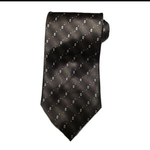 Yves Saint Laurent Pour Homme Geometric Men's Tie